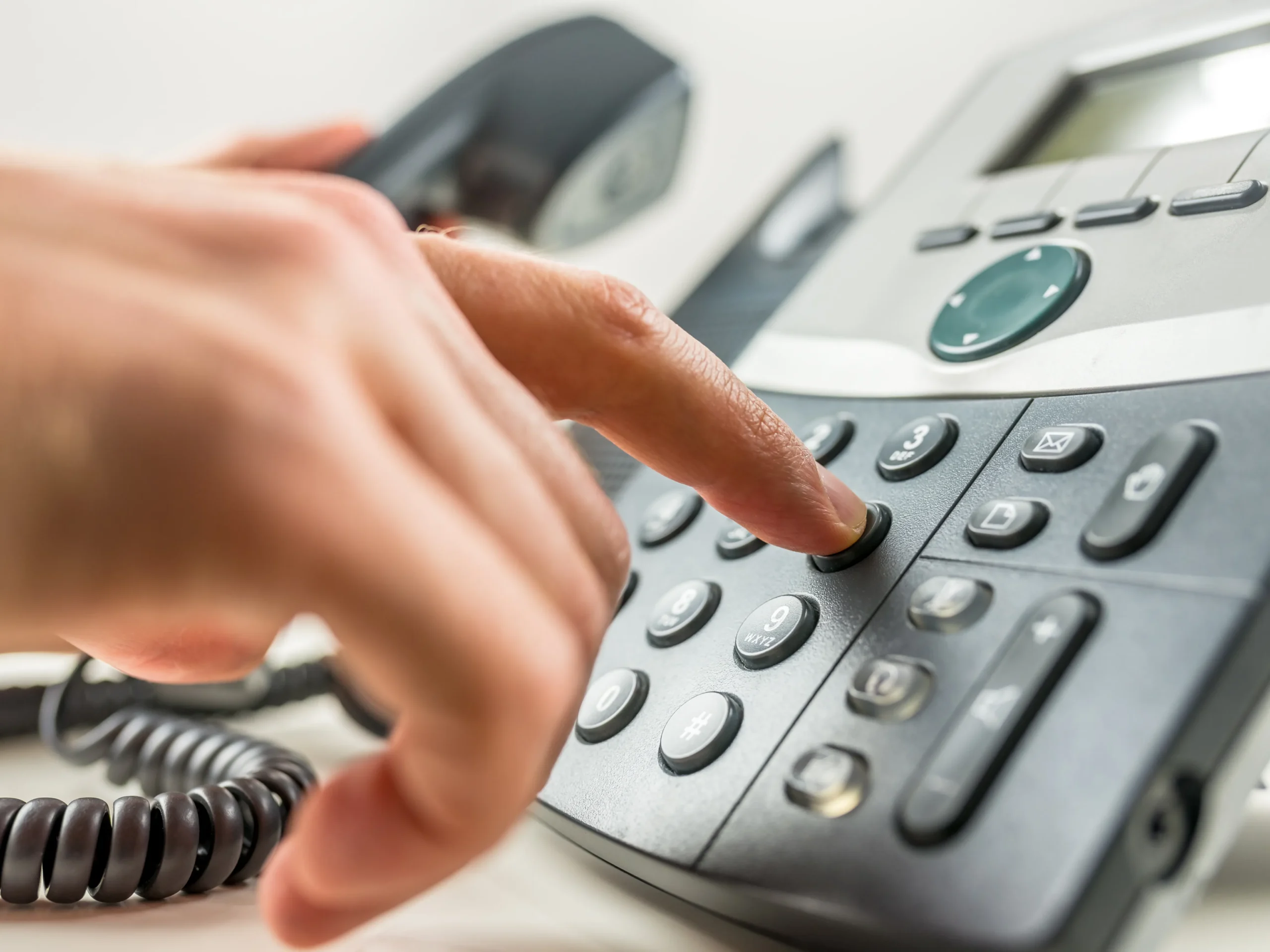 person calling for home improvement advertising